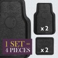 Lunna Fm-461o Starry Night Floor Mat 4 Piece