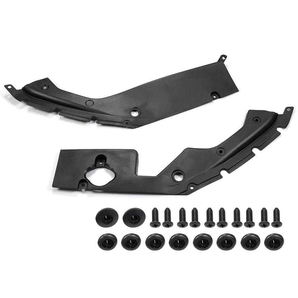Engine Bay Side Panel Covers Left And Right For Honda Civic 2016 2017 2018 Long Version X Gen 10 Generation 2 Pcs