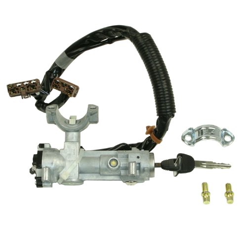 Ignition Lock And Cylinder Assembly Switch 201-2062 Silver With Two Non Programmable Keys Panel Mount