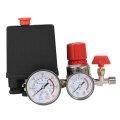 Keenso Air Compressor Pressure Switch Control Valve Precision Machined Quick Response For Home Garage Workshop 1 X