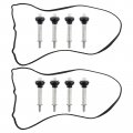 Autokay Left And Right Engine Valve Cover With Gaskets Bolts For Chevrolet Gmc Sierra Buick Rainier Cadillac Cts Pontiac