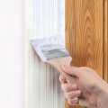 1 2 Width Small Paint Brush Nylon Bristle With Wood Handle Painting Tool For Wall Door Cabinets Furniture Fences White 5pcs 