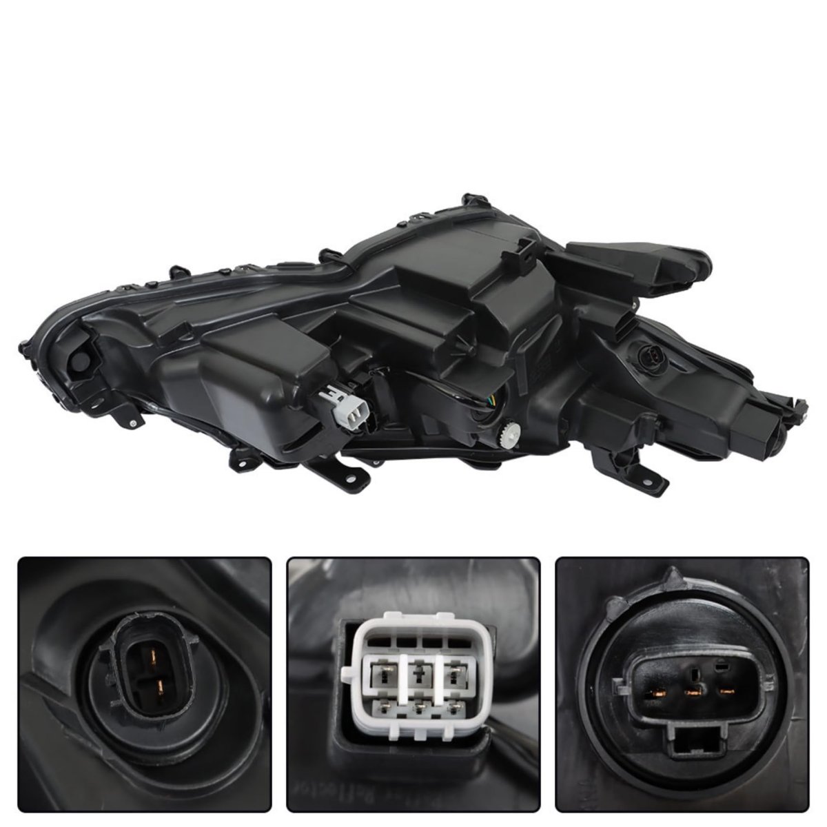 Driver Side Headlight Assembly Replacement For Camry Se 2021 2022 Headlights Black Trim 81150-06c20