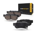 Rear Ceramic Brake Pad Set For Hyundai Elantra 2007 2008 2009 2010 2 Wheel Replacement 583021fa50 5830226a20