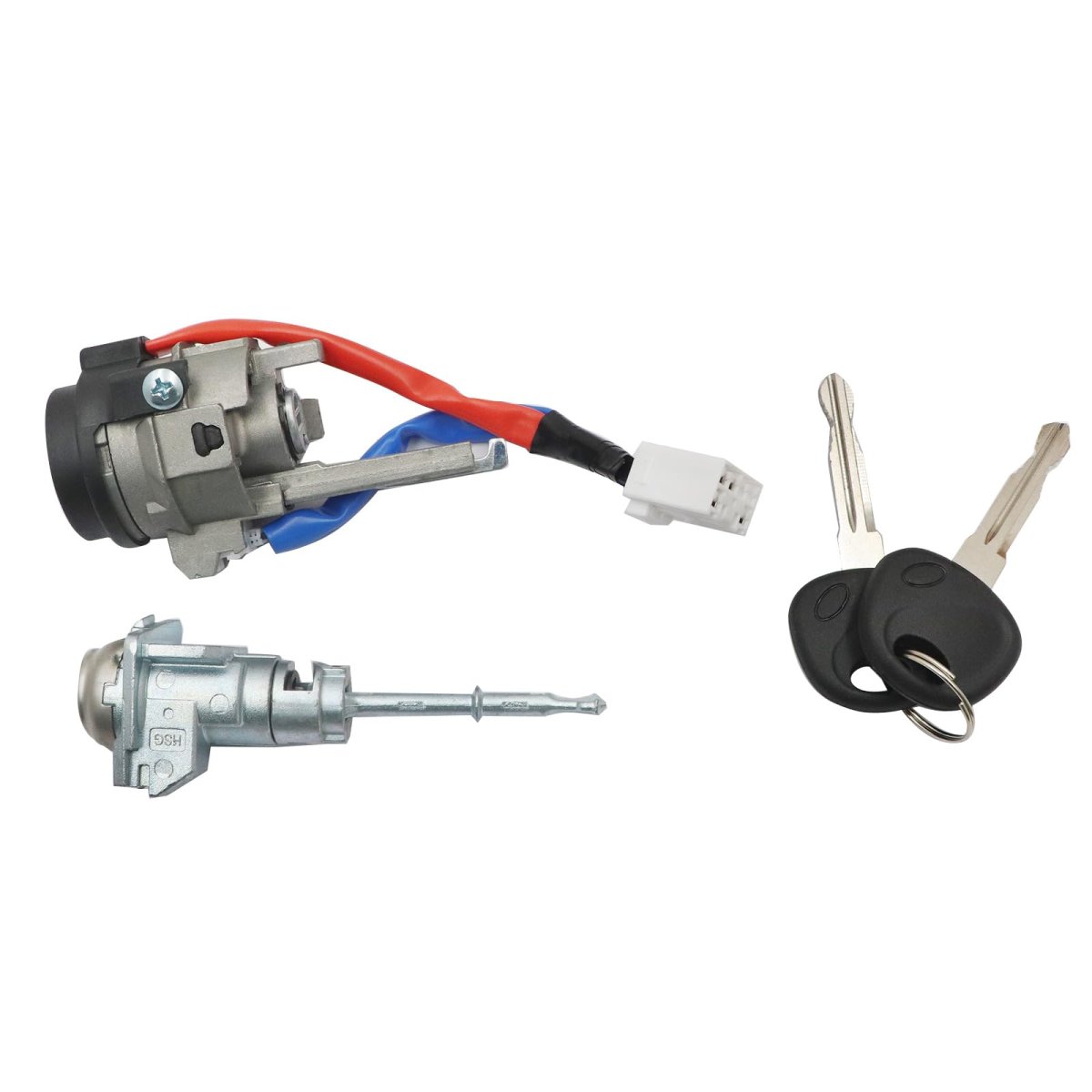 Ignition Door Lock Cylinder Barrel With 2 Keys For Hyundai Elantra 2015 2020 Part Number 81970 F0000 81905 F2230 F2b00