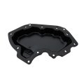 Lower Oil Pan For Chevy Equinox 2018 To 2024 All Wheel Drive Replacement 12650637 Black Plastic Standard Style 