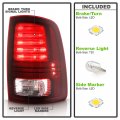 Acanii For Factory Led Model 2013-2018 Ram 1500 2500 3500 Black Interior Tail Light Lamp Right Passenger Side