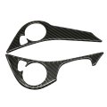Carbon Fiber Steering Wheel Button Cover Trim For Honda Accord 2013 2014 2015 2016 2017 Type B 1 Pair Black Interior Accessory 
