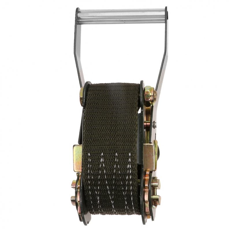 Wakauto Motorcycle Traps 1 Set Cargo Straps Ratcheting Ratchet Tie Down Plastic Coated Metal Hooks Tightener Lace Up