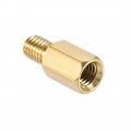 Uxcell M5x12mm 7mm Male-female Brass Hex Pcb Motherboard Spacer Standoff For Fpv Drone Quadcopter Computer Circuit Board 5pcs