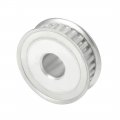 Uxcell Aluminum Xl 30 Teeth 17mm Bore Timing Belt Idler Pulley Flange Synchronous Wheel For 10mm 3d Printer Cnc