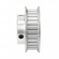 Uxcell Aluminum Xl 30 Teeth 17mm Bore Timing Belt Idler Pulley Flange Synchronous Wheel For 10mm 3d Printer Cnc