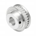 Uxcell Aluminum Xl 30 Teeth 17mm Bore Timing Belt Idler Pulley Flange Synchronous Wheel For 10mm 3d Printer Cnc