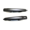 Exterior Door Handle Pair Front Driver And Passenger Side For Mitsubishi Galant 2004 2012 Primed Black Plastic Replacement 