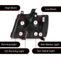 Led Headlights Assembly Front Headlamp For Chevy Tahoe Suburban 1500 2007-14 Fit Avalanche 2500 07-2013 Gm2503263 Gm2502263