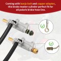 1910301 Rear Brake Master Cylinder Compatible With Polaris Sportsman Magnum Scrambler Trail Blazer Boss Diesel Worker Xpedition