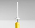 Jonard Ud-2224 Sleeved Wire Unwrapping Tool With Yellow Plastic Handle 5-1 2 Length 