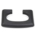 Auto Dynasty Front Center Console Cup Holder Trim Pad For Ford F-150 40 20 Bench Seats 04-14 Dark Grey Vinyl 
