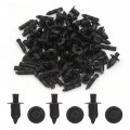 Uxcell 50pcs Universal 7mm Hole Plastic Rivet Panel Retainer Fastener Clips