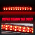 Auto Dynasty Led Black 3rd Third Tail Brake Light High Mount Stop Lamp Compatible With Ford Super Duty 99-16 Mazda B-series