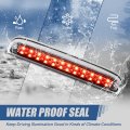 Auto Dynasty Led Black 3rd Third Tail Brake Light High Mount Stop Lamp Compatible With Ford Super Duty 99-16 Mazda B-series