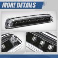 Auto Dynasty Led Black 3rd Third Tail Brake Light High Mount Stop Lamp Compatible With Ford Super Duty 99-16 Mazda B-series