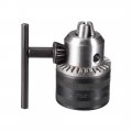 Uxcell Drill Chucks 1 2-20unf Threaded 3-16mm Capacity With Chuck Key For Electric Impact Corded Cordless