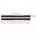 Hecasa Side Skirts Compatible With 1999-2004 Ford Mustang Sideskirt Rocker Panel Moulding Extension Splitter Lips Black