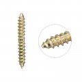 Uxcell 4x13mm Hanger Bolts 48pcs Double Ended Self-tapping Thread Wood To Dowel Screws For Connecting