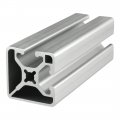 8020 1502-l Series 1 5 X 1 5 Bi-slot Double Channel Light Smooth Aluminum Extrusion 60 Long T Slotted Profile 
