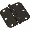 National Hardware N830-197 512r5 8 Door Hinges In Oil Rubbed Bronze 3-1 2 