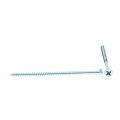 Prime-line Wood Screw Flat Head Phillips 10 X 4 In Zinc Plated Steel Pack Of 20