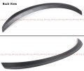 Fits For 2017-2020 Tesla Model 3 Flat Matt Matte Finish Dry Carbon Fiber Trunk Lid Spoiler Longer Version