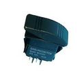 Sealed Lighted Rocker Switch With Blue Lens Spst On Off 20 Amps Ip54 Rated Panel Mount Quick Connect 30-16515 