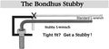 Bondhus 26764 5mm Stubby Ball End Tip Hex Key L-wrench With Briteguard Finish Pack Of 25 160mm 