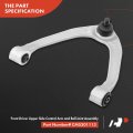 A-premium 2 X Front Upper Control Arm With Ball Joint Bushing Compatible Infiniti Q50 Q60 14-21 Qx50 14-17 G37 08-13 Ex35 08-12