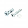 Uxcell M8x37mm Expansion Bolt Sleeve Anchor 5pcs For 6mm-13mm Hollow Wall