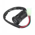 Motorcycle Security 4 Wires Ignition Switch Lock W 2 Keys Set For Honda Cg125 