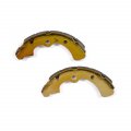 Niche Cycle Supply Front Grooved Brake Shoes For Kawasaki Kaf 620 E1-e3 Mule 3010 07-09 