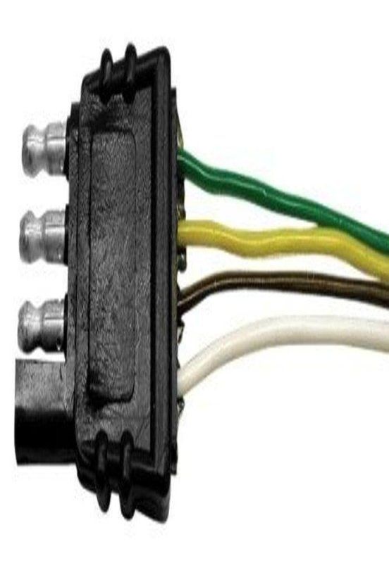 V5400a 4 Way Trailer Connector