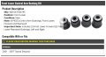 Front Lower Control Arm Bushing Kit 4 Piece Forward And Rearward Compatible With 2001-2007 Toyota Sequoia