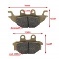Fsfy Motorcycle Rear Brake Pad Fa377 For Adly Crossroad Canyon Arctic Cat Indian Scout Kymco Quadzilla Sym Tgb Yamaha