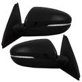 Brock Replacement Driver And Passenger Power Side View Mirrors Heated Signal Folding For 2012-2013 Optima 876104c020 876204c020 
