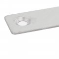 Uxcell 60mmx60mmx1mm Metal L Shaped Flat Fixing Mending Repair Plates Brackets 100pcs