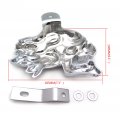 Smt-chrome Ghost Head Wind Horn Cover Compatible With 1992 And Up Side Mount Cowbell All V-rod S Motorcycle B00zzliwz4