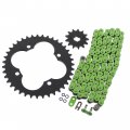 Fits Honda Trx250r 250r 520-96 Green Non O Ring Chain Sprocket Black 12 39