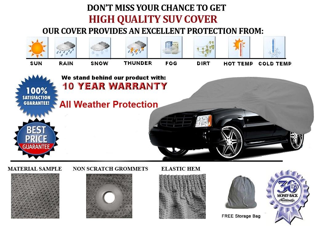 All Weather Suv Car Cover Fits Toyota Rav4 1996-2011