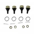4pcs Ball Joints Upper And Lower Fit For 2007-2012 Yamaha 400 Big Bear Yfm400fb Irs 