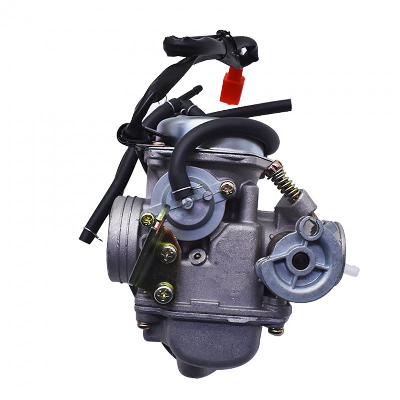 24mm Motorcycle Carburetor With Electric Choke Replacement For Gy6 150cc Mopeds Scooters Atvs