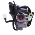 24mm Motorcycle Carburetor With Electric Choke Replacement For Gy6 150cc Mopeds Scooters Atvs